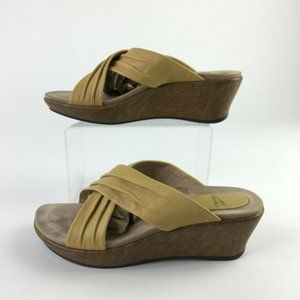 Dansko Casual Crisscross Slide Wedge Sandals Women